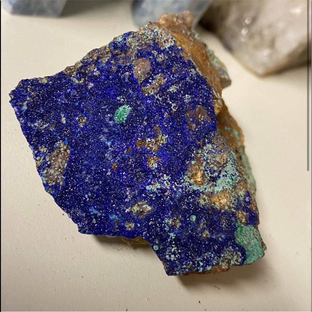 Azurite and Malachite